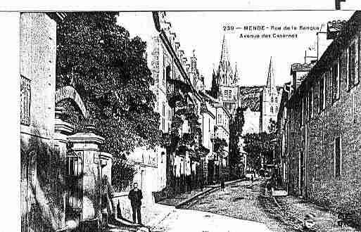 Ville de MENDE Carte postale ancienne