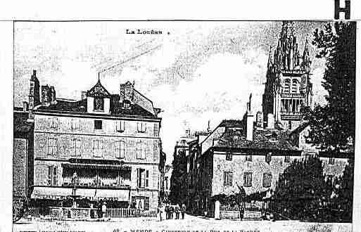 Ville de MENDE Carte postale ancienne