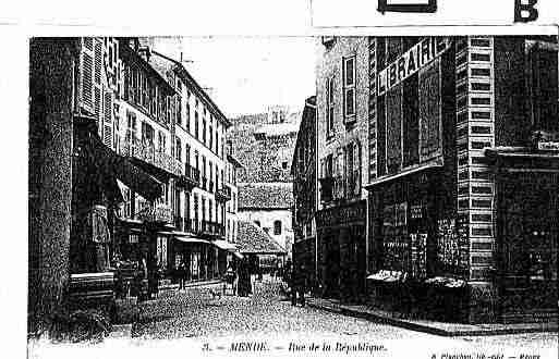 Ville de MENDE Carte postale ancienne