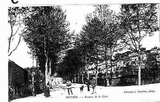 Ville de MENDE Carte postale ancienne Ville de MENDE Carte postale ancienne