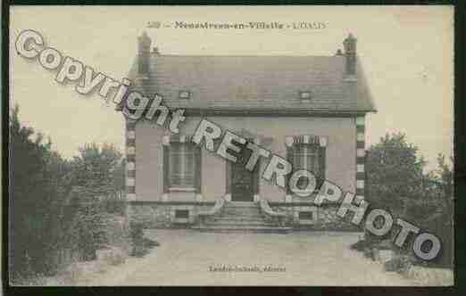 Ville de MENESTREAUENVILLETTE Carte postale ancienne