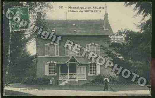 Ville de MENESTREAUENVILLETTE Carte postale ancienne