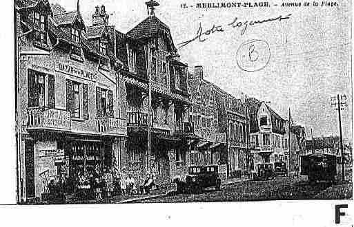 Ville de MERLIMONT Carte postale ancienne