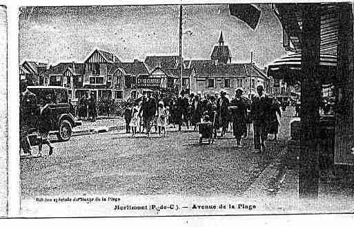 Ville de MERLIMONT Carte postale ancienne