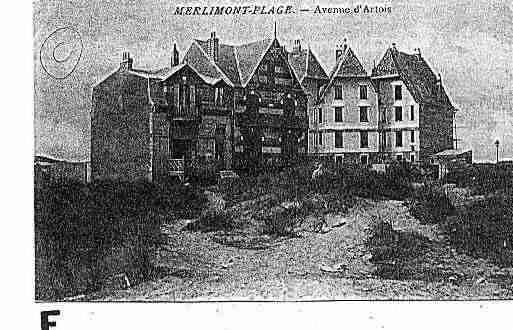 Ville de MERLIMONT Carte postale ancienne