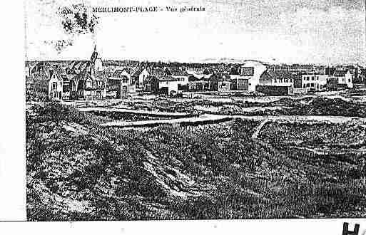 Ville de MERLIMONT Carte postale ancienne
