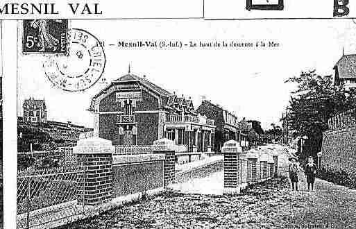 Ville de MESNILVAL Carte postale ancienne
