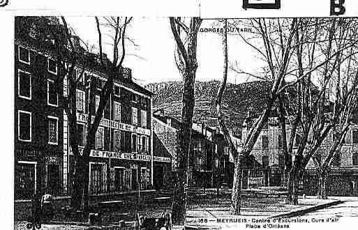 Ville de MEYRUEIS Carte postale ancienne