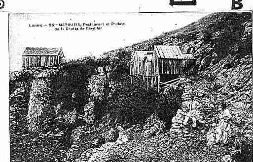 Ville de MEYRUEIS Carte postale ancienne