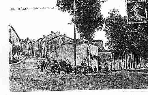 Ville de MEZIN Carte postale ancienne