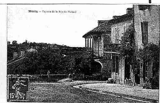 Ville de MEZIN Carte postale ancienne