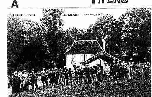 Ville de MIERS Carte postale ancienne