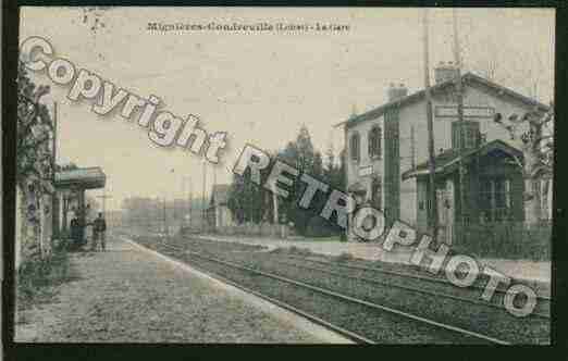 Ville de MIGNERES Carte postale ancienne