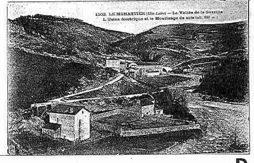 Ville de MONASTIERSURGAZEILLE(LE) Carte postale ancienne