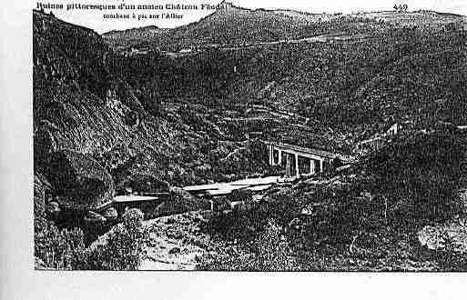 Ville de MONISTROLD\'ALLIER Carte postale ancienne