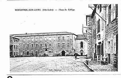 Ville de MONISTROLSURLOIRE Carte postale ancienne