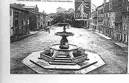 Ville de MONISTROLSURLOIRE Carte postale ancienne Ville de MONISTROLSURLOIRE Carte postale ancienne