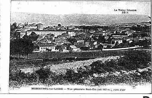 Ville de MONISTROLSURLOIRE Carte postale ancienne