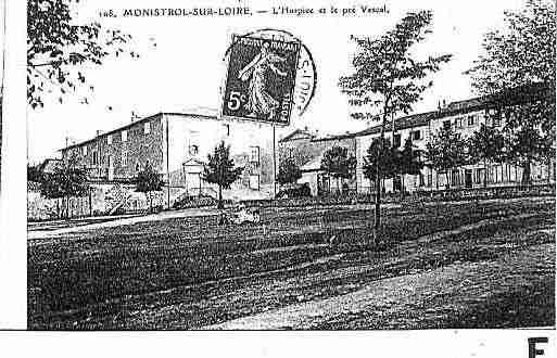 Ville de MONISTROLSURLOIRE Carte postale ancienne