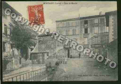 Ville de MONTAGNY Carte postale ancienne