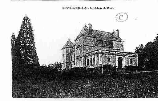 Ville de MONTAGNY Carte postale ancienne