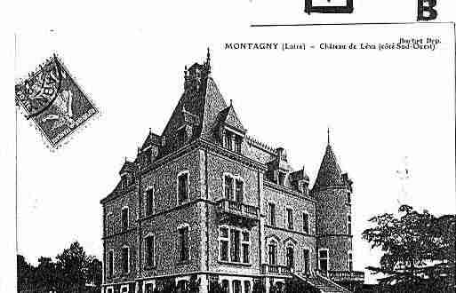 Ville de MONTAGNY Carte postale ancienne
