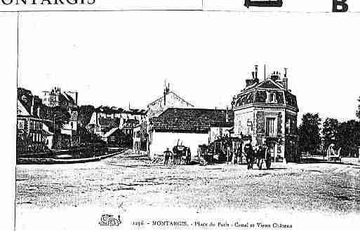 Ville de MONTARGIS Carte postale ancienne