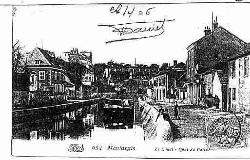 Ville de MONTARGIS Carte postale ancienne