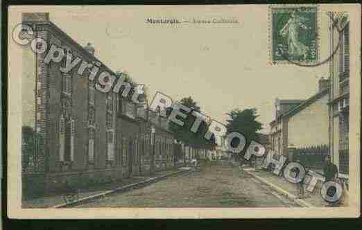 Ville de MONTARGIS Carte postale ancienne