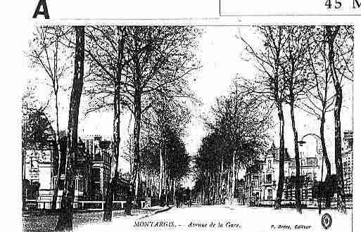 Ville de MONTARGIS Carte postale ancienne