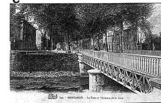 Ville de MONTARGIS Carte postale ancienne