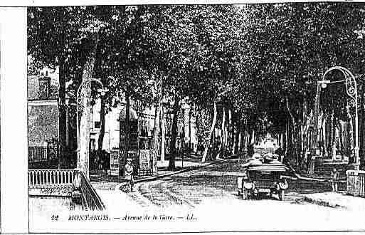 Ville de MONTARGIS Carte postale ancienne