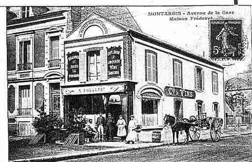 Ville de MONTARGIS Carte postale ancienne