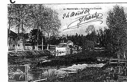 Ville de MONTARGIS Carte postale ancienne