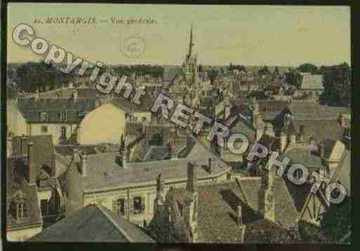 Ville de MONTARGIS Carte postale ancienne