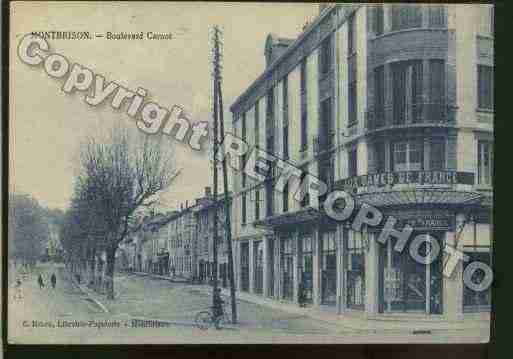 Ville de MONTBRISON Carte postale ancienne