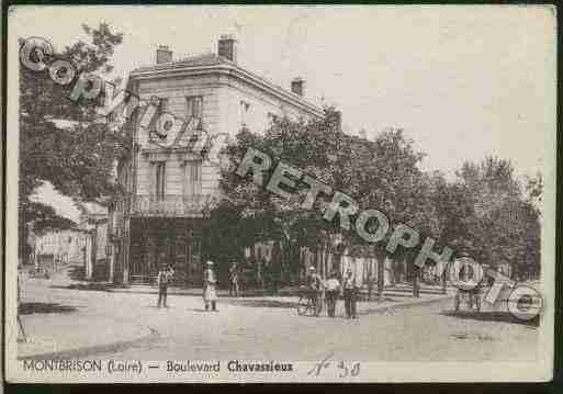 Ville de MONTBRISON Carte postale ancienne