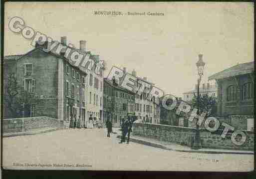 Ville de MONTBRISON Carte postale ancienne