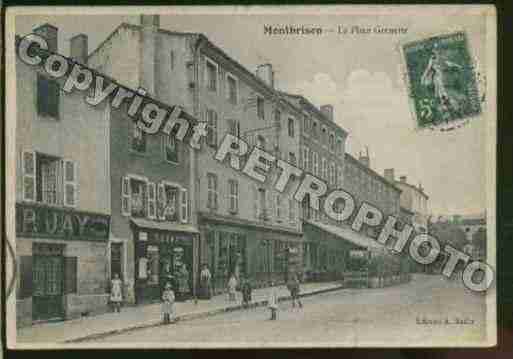 Ville de MONTBRISON Carte postale ancienne