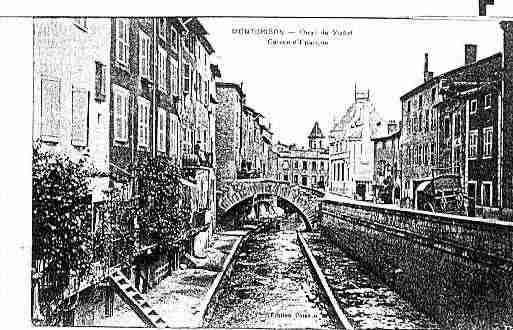 Ville de MONTBRISON Carte postale ancienne