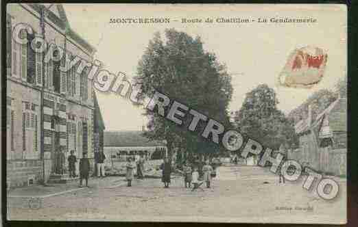 Ville de MONTCRESSON Carte postale ancienne