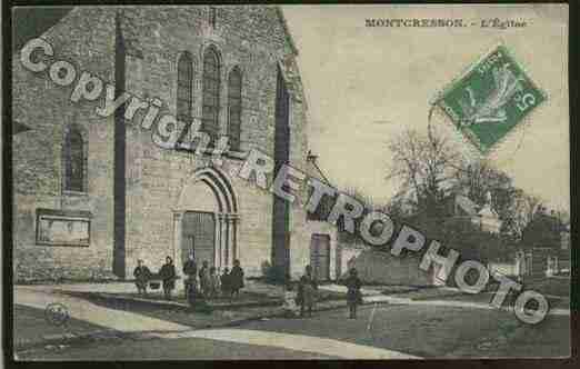 Ville de MONTCRESSON Carte postale ancienne