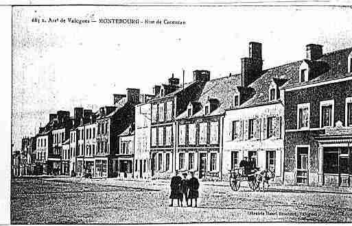Ville de MONTEBOURG Carte postale ancienne