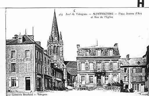 Ville de MONTEBOURG Carte postale ancienne