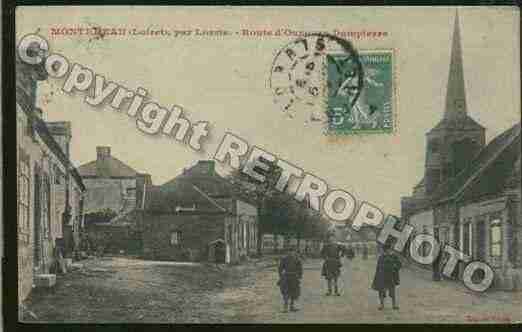 Ville de MONTEREAU Carte postale ancienne