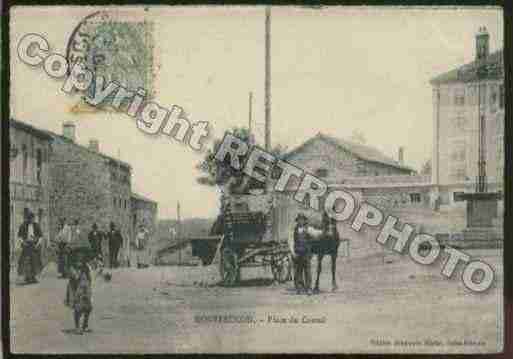 Ville de MONTFAUCONENVELAY Carte postale ancienne