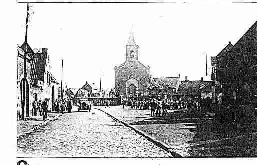 Ville de MONTIGNYENGOHELLE Carte postale ancienne