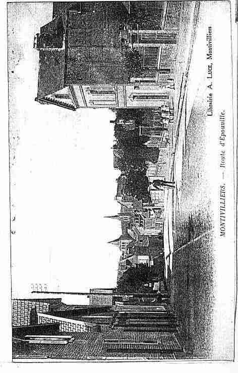 Ville de MONTIVILLIERS Carte postale ancienne