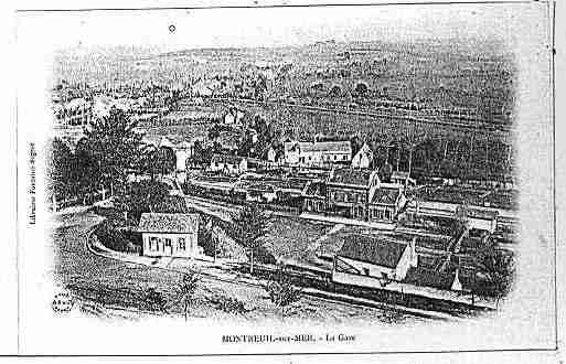 Ville de MONTREUILSURMER Carte postale ancienne