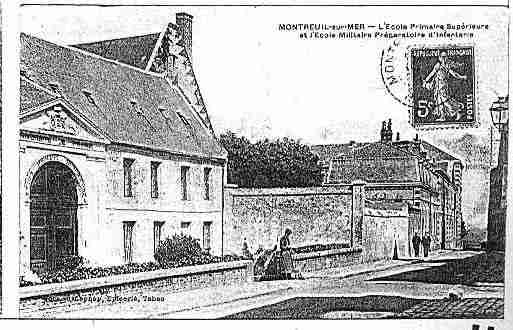 Ville de MONTREUILSURMER Carte postale ancienne Ville de MONTREUILSURMER Carte postale ancienne